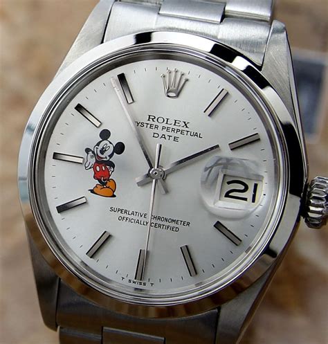 micky mouse rolex|mickey mouse watch rolex.